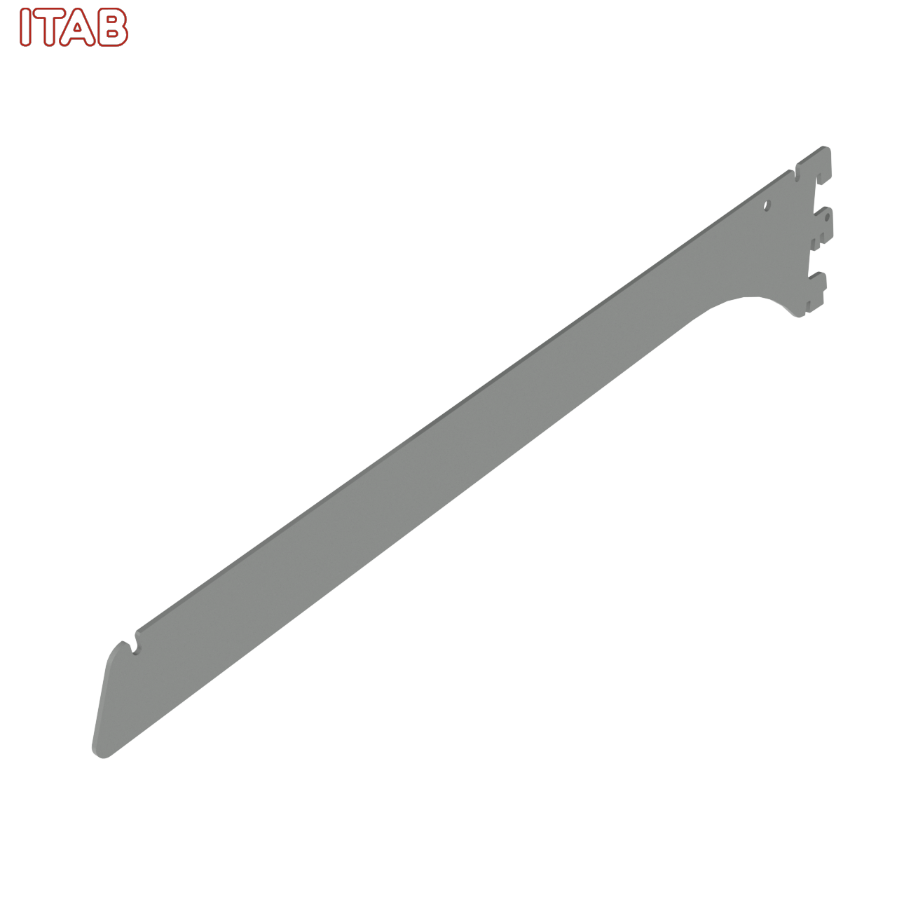 Hyllynkannatin, 2-Asentoinen 30cm