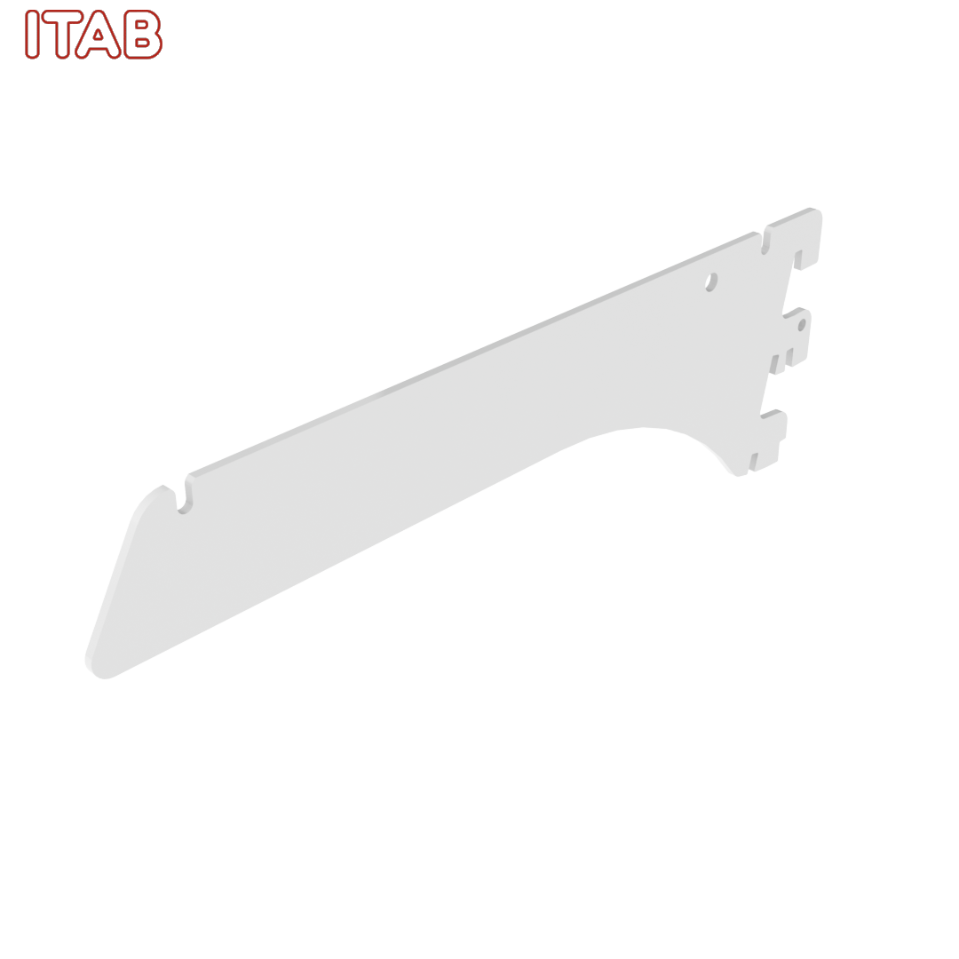 Hyllynkannatin, 2-asentoinen 20cm