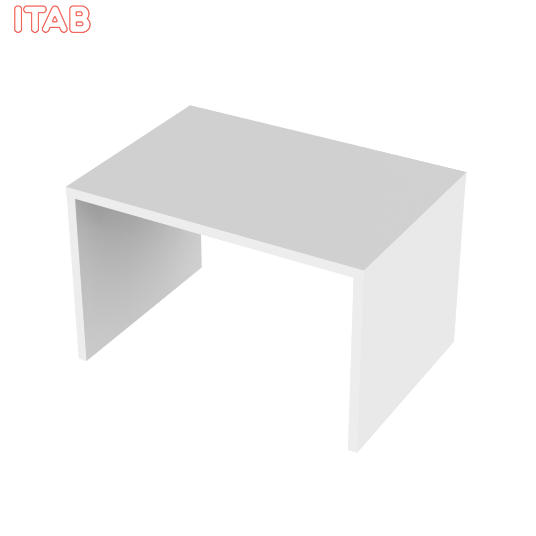 Tasopöytä valkoinen 130x90x80