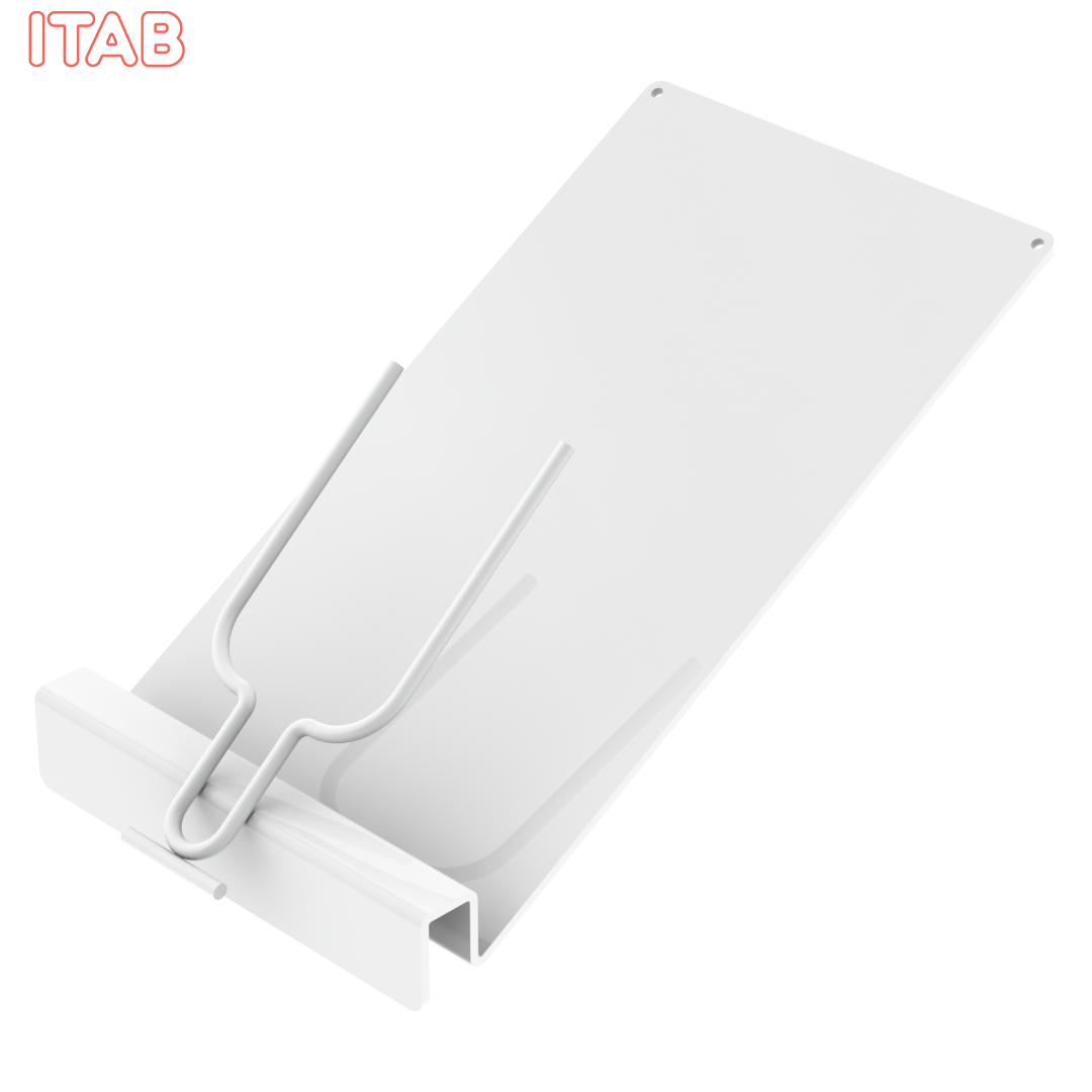 Hiomakoneen esittelytaso rekkiin