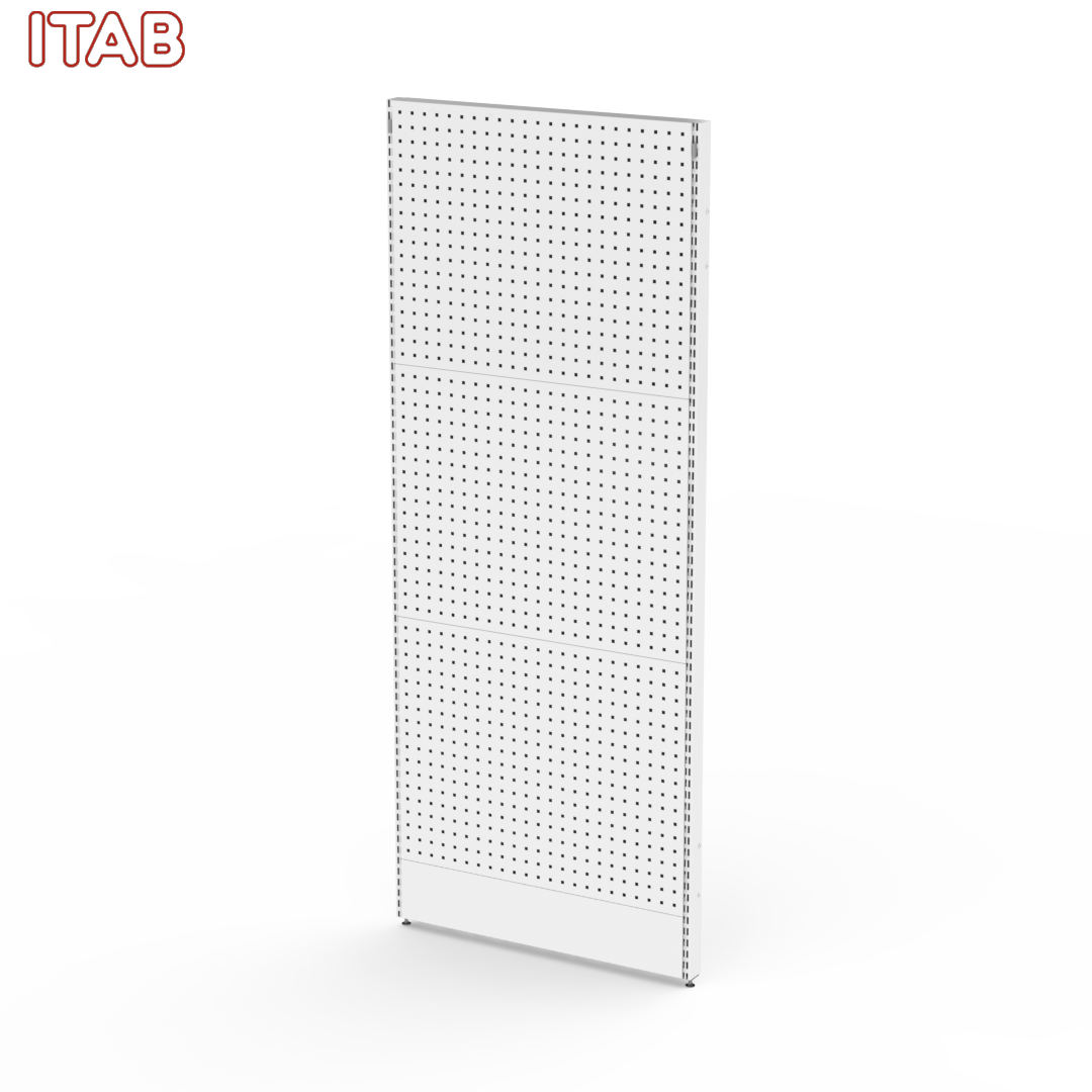 Keskilattiapääty reikätaustoilla H232 L90