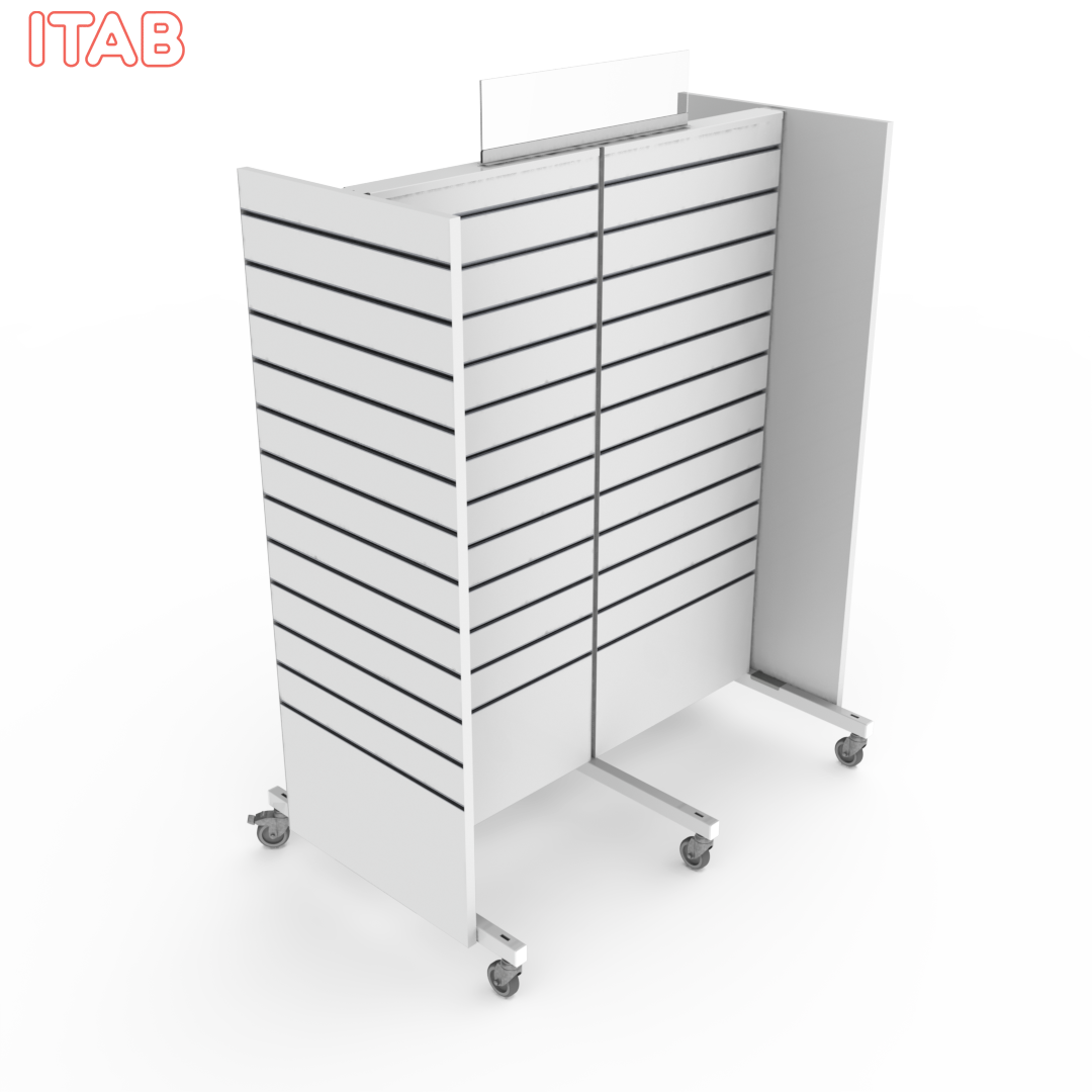 Gondola paneelitaustoilla ja -päädyillä 2x60