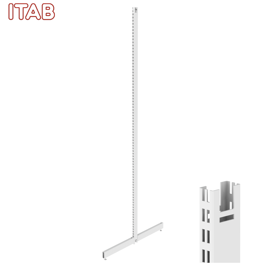 PS-T-Jalka 280x50/50+Kiinn. Sarja 30x480/480x2800