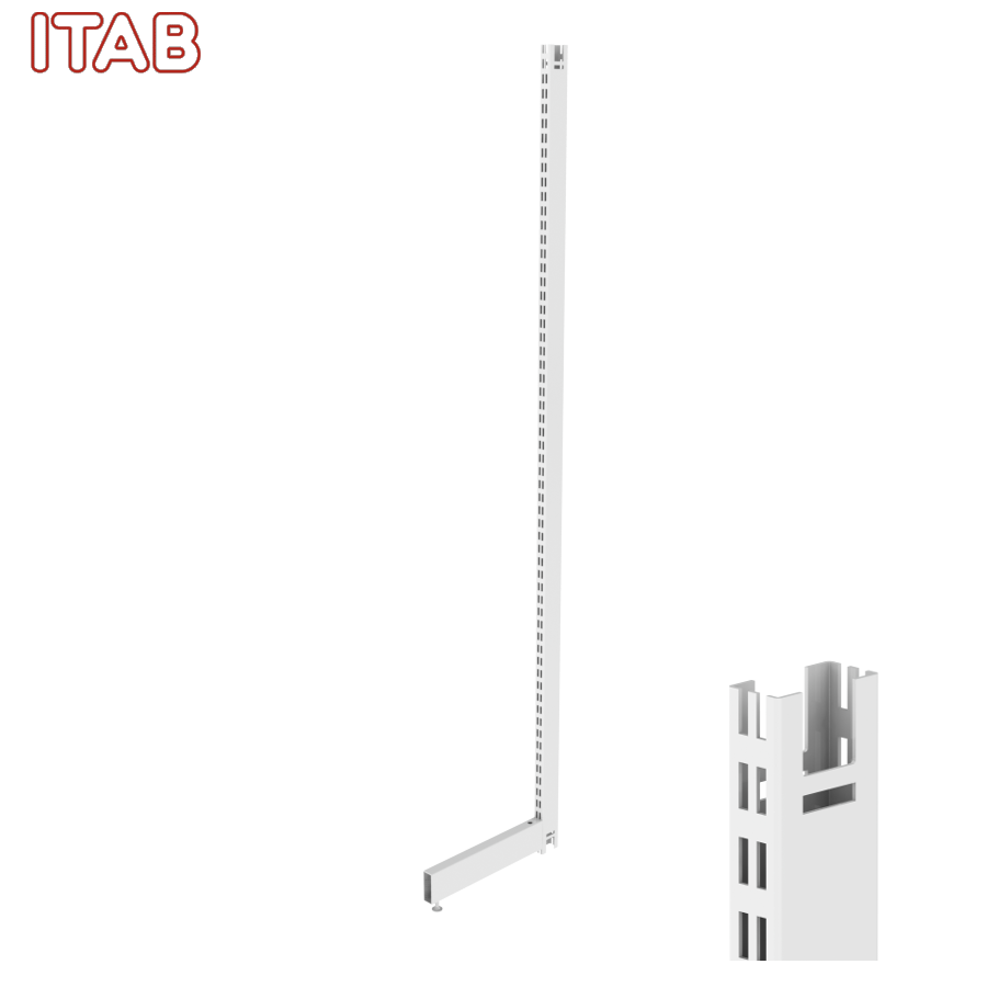PS-L-Jalka 200x40+Kiinn. Sarja 30x380x2000