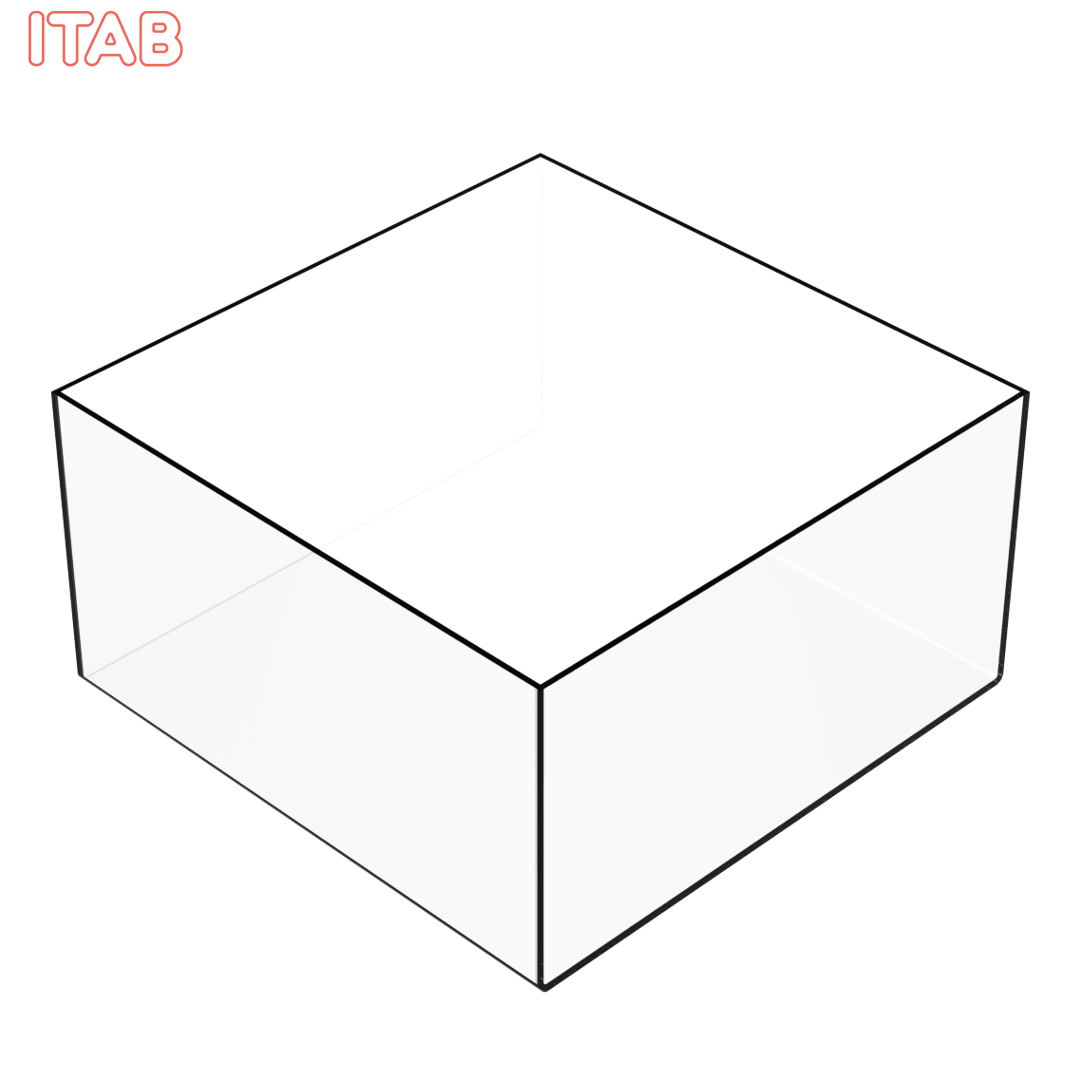 Akryylilaatikko 380x380x200mm