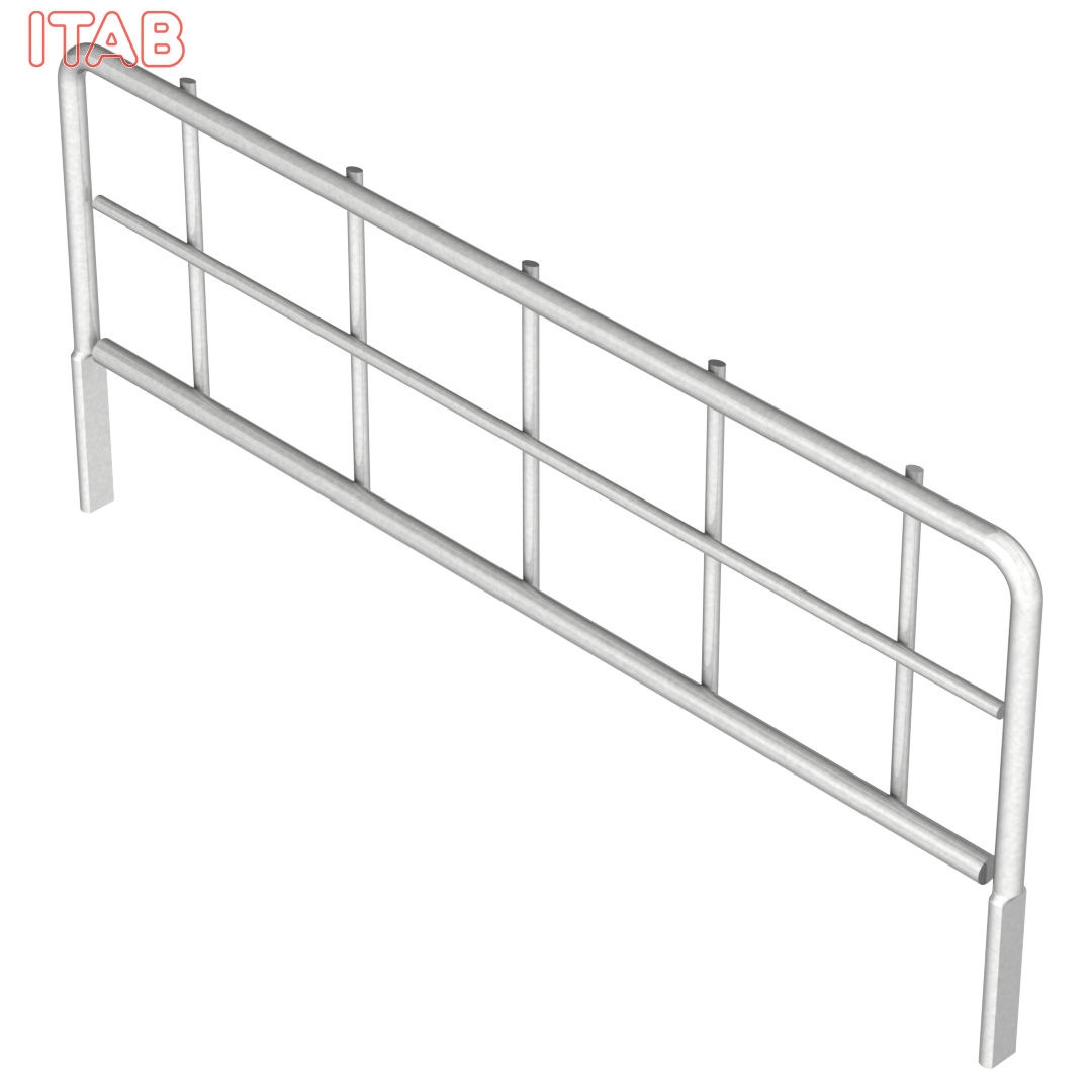 Ritiläjakaja Matala Sinkitty 30x8