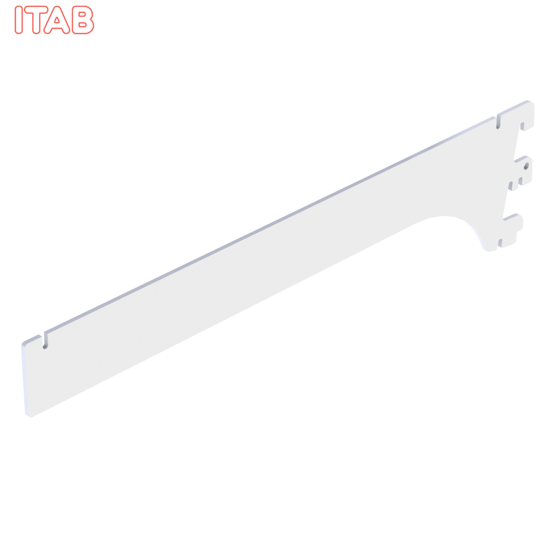 Hyllynkannatin 2-Asentoinen 30cm