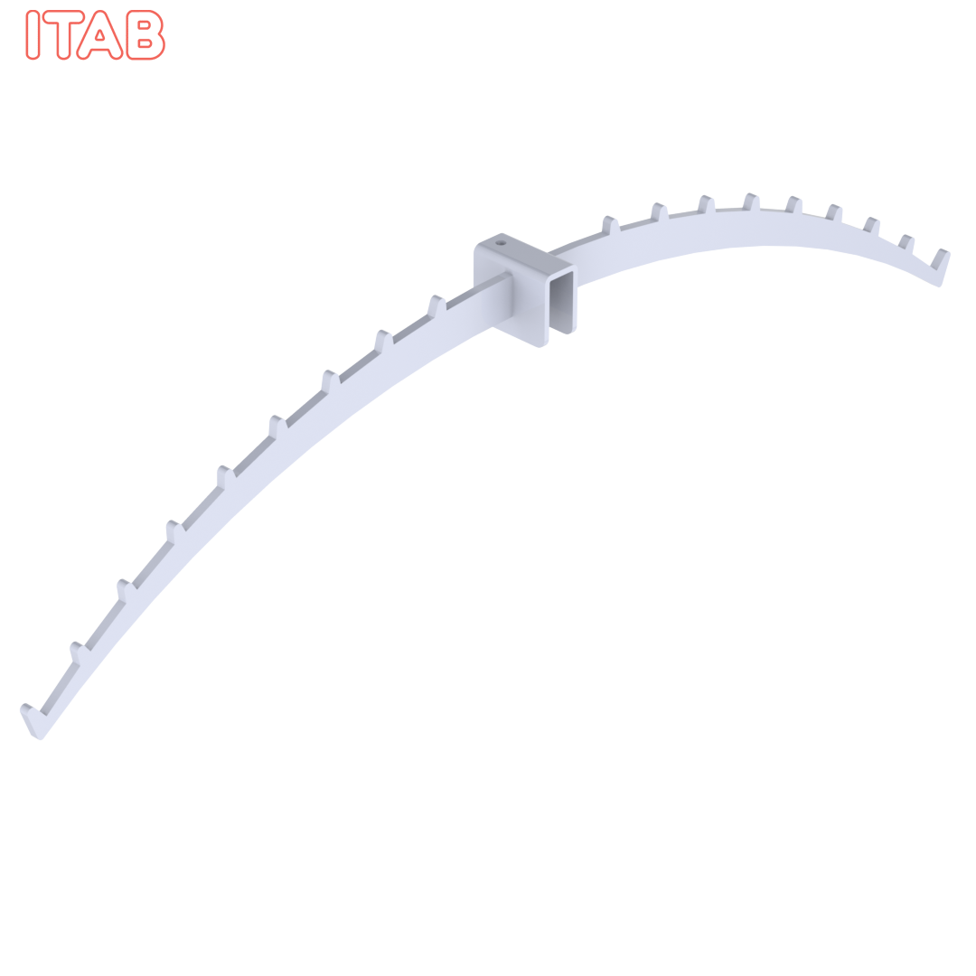 VTR 2-puoleinen kaareva Kannatin 30x30