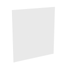 Välitausta Gondolaan 120cm, valk. 120x125