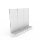 Perusjärjestelmä seinä reikätausta H232