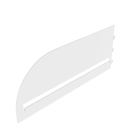 Kaarikannatin Teräshyllylle 50cm