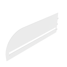 Kaarikannatin Teräshyllylle 60cm